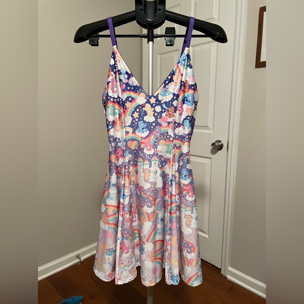 Blackmilk Care Bears Skater Dress Size M